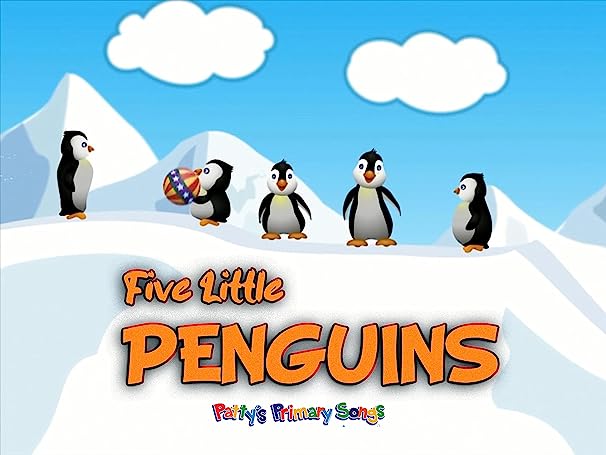 Five Little Penguins - Paperback